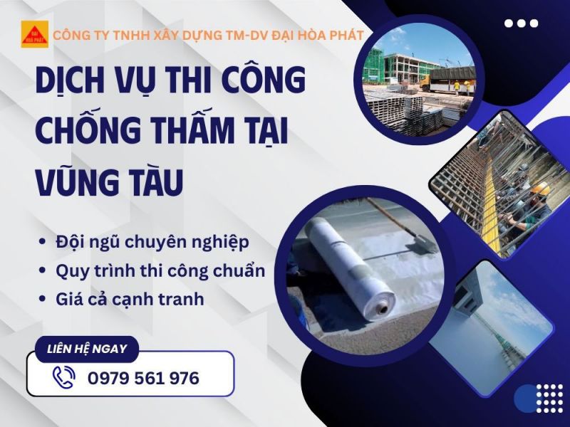 Dịch Vụ Thi Công Chống Thấm Tường Tại Vũng Tàu Trọn Gói Từ A-Z