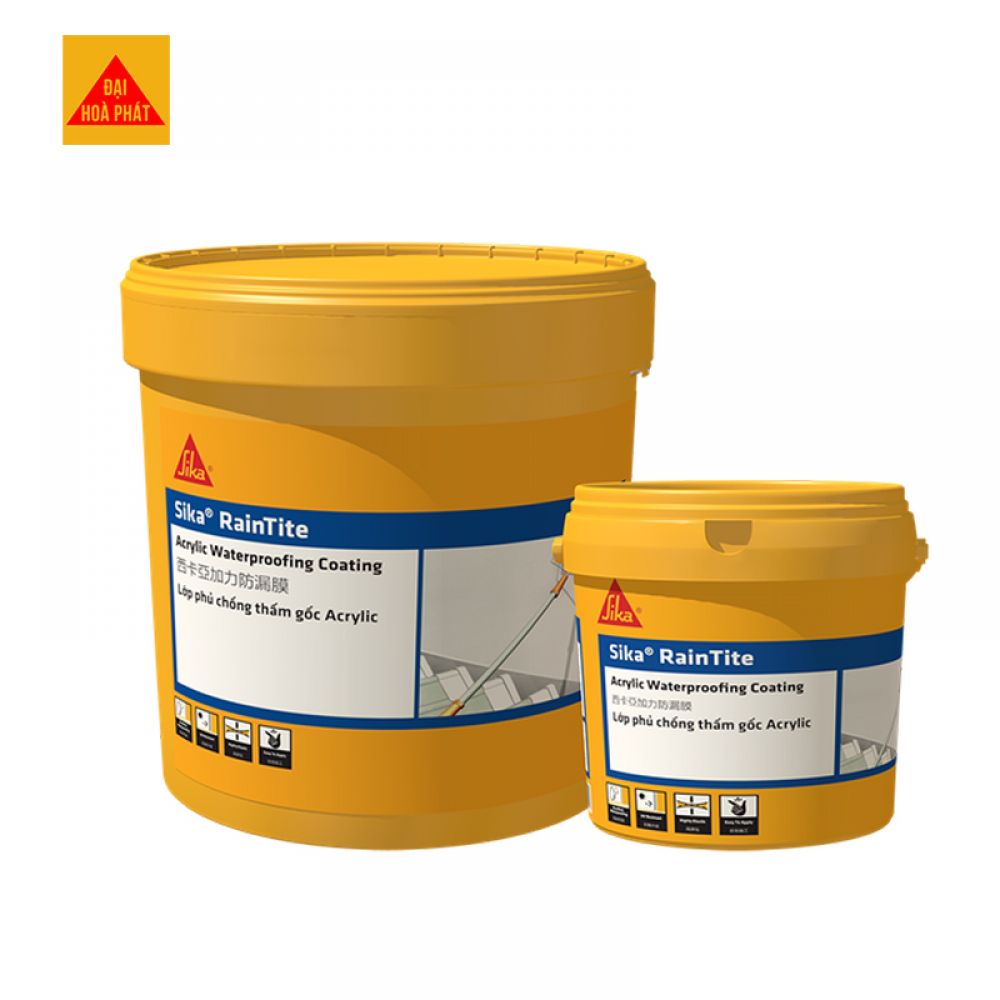 Chống thấm tường ngoài Sika® RainTite Chống thấm tường ngoài Sika® RainTite