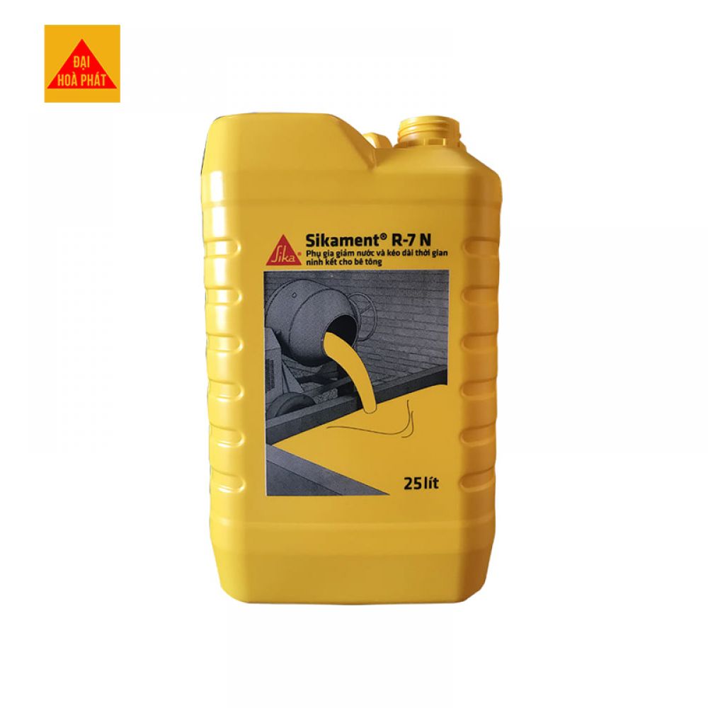 Phụ gia bê tông Sikament® R-7 N Phụ gia bê tông Sikament® R-7 N